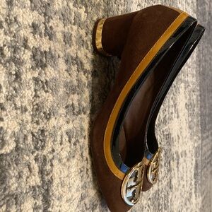 Tory Burch suede heels